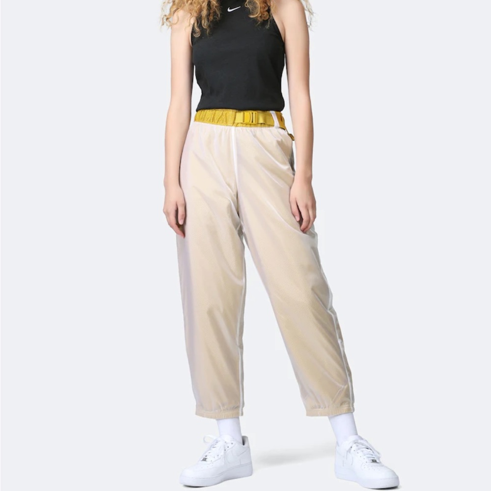 NIKE Sportswear Tech Pack Jogger Woven Mesh High Rise Pant CZ9791-392 Size XXL